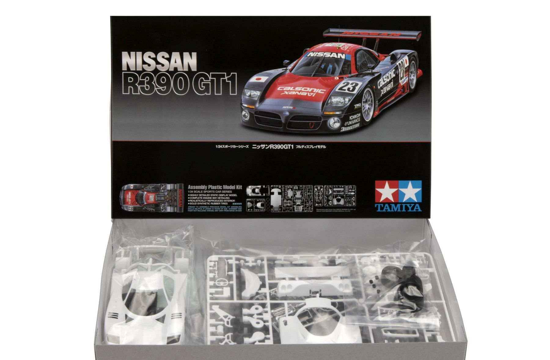 タミヤ Nissan R390 GT1 1/24 1/24 NISSAN R390 GT1 | TAMIYA